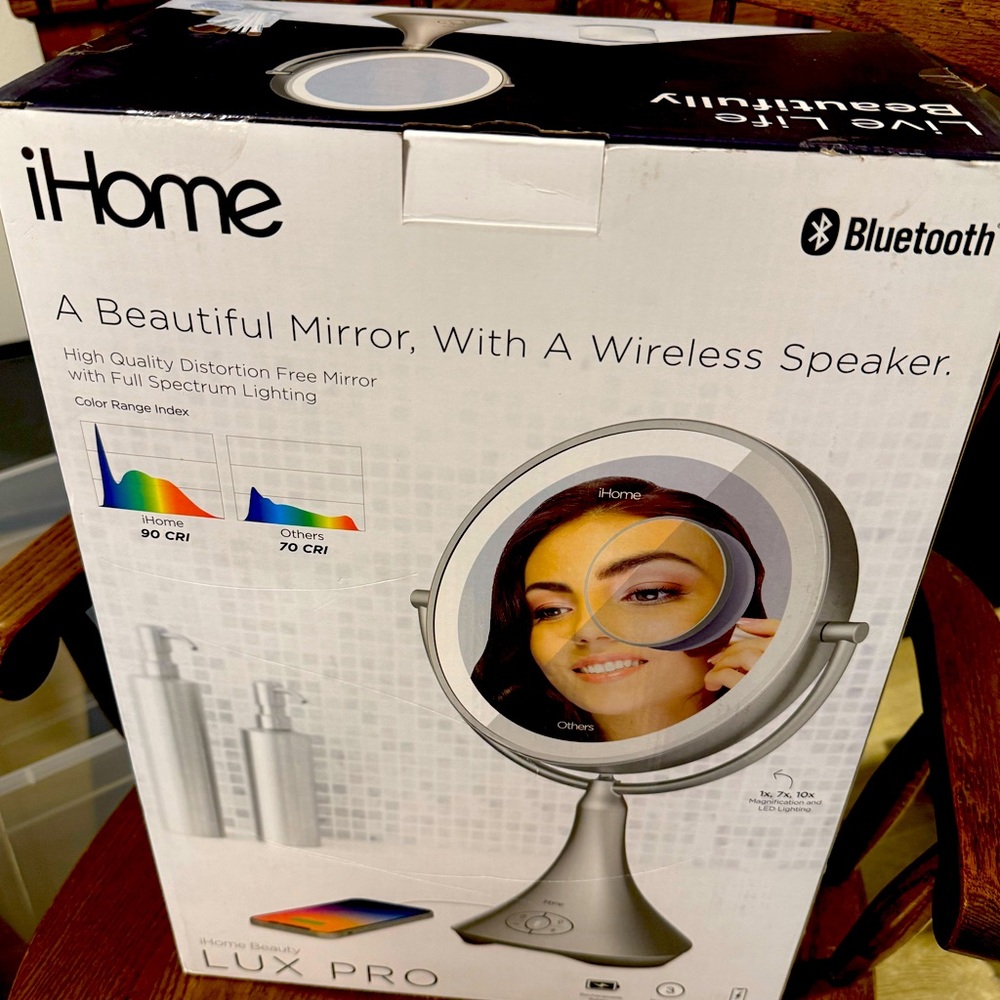 IHOME Mirror Brand New/Never Used